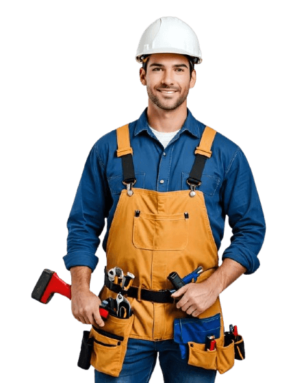 Home-service professional at work